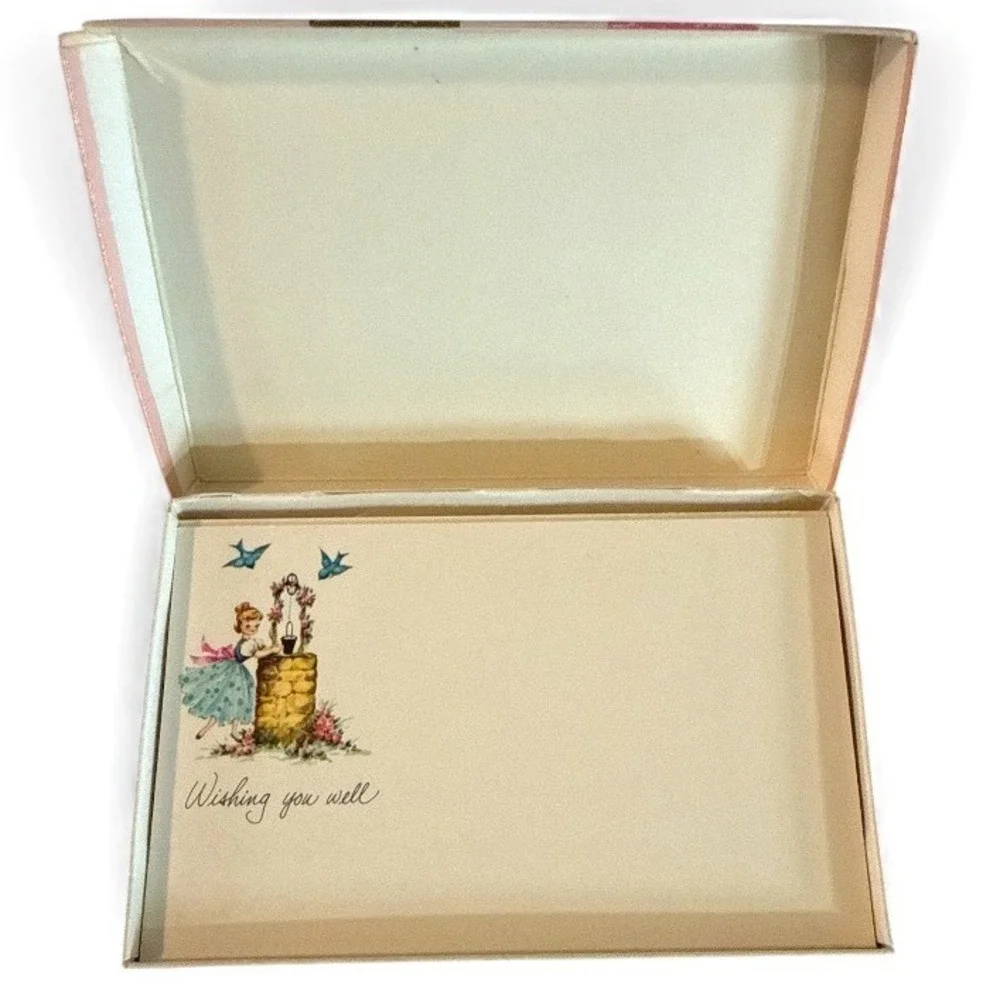 Vintage Post A Note Card Set